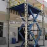 Hydraulic scissor cargo lifting equipment