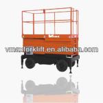 11M Half-Electric Scissor Type Lifting Platform