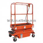 battery operated mini mobile scissor lift