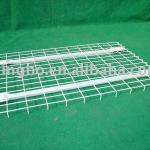 Wire mesh panel for pallet rack