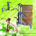 cheap price oil drum hydraulic manual pallet stacker
