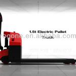 Mini electric pedestrian pallet truck 1500kg