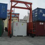 36t mobile container crane tilting up to 40 degree