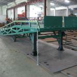 CE-approved mobile yard ramp