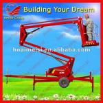 Self-propelled articulating hydraulic boom lift