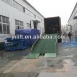 8Tons hydraulic container ramp for forklift
