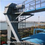Lifting height 80m conveyor machine coal belt bucket elevator