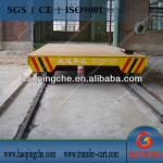 easy operated rail flatbed car for factory