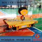China rail steel plate material handling electric trolley