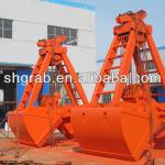 10t Mechanical rope clamshell leakproof grab for grain