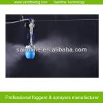 Greenhouse cooling mist fogger