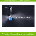 Low pressure humidification system with dry fog