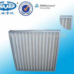 Synthetic Foldable washable Panel Air Filter with mesh-