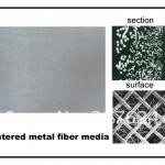 High effective filter media for spunbonded polyester