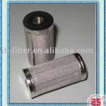 Stainless steel tube filter element