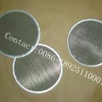 Filter Grade Wire Mesh Filter Disc(factory in Guangzhou)