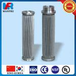 pleated stainless steel sintered filter element with Korea Technology