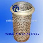 stainless steel wire gauze Perforated Dust Collector Filter