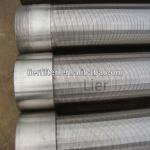 Stainless steel male and female threaded wedge wire screens