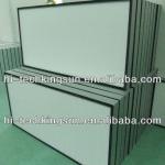 HVAC, Fiber glass media H13/14 Mini-pleat HEPA filter for cleanroom