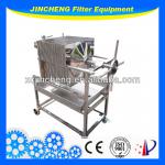stainless steel plate and frame filter press for water filtration