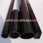 Epoxy resin with carbon fiber tube for higher strength parts