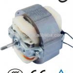 Single phase shaded pole electric fan motor