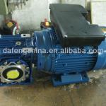 NMRV worm gear speed reducer with single phase motor