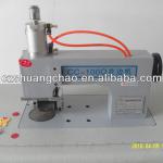 Ultrasonic leather lace making machine