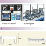 Semi-automatic wood venetain blinds Punching machine