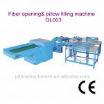 2013 top sale fiber opening and pillow filling machines with PLC control system