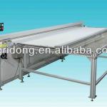 Ultrasonic Fabric cutting table with cutting machine