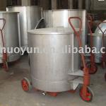 Storage Tank with bottom go-cart exported to Italy