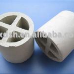 Ceramic Tower Packing:Steatite Cross Ring in washing tower