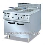 Gas double tank Fryer ( with Cabinet (GF-785): 0086-13580508100