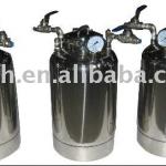 small stainless steel pressure tank