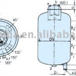 Glass-lined Closed-Type Storage Tank