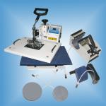 digital 5 in 1 heat press printing machine