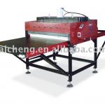 Pneumatic double stations heat press(large format )