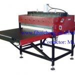 Pneumatic double stations tshirt heat transfer press machine