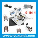 yuxunda 29*38cm 9 in 1 multifunctional heat press machine