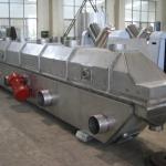 Line vibration fluidized bed drying machine