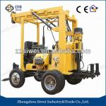 High efficiency 300M SW-BZYX300T trailer water well hydraulic drilling rig