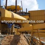 Alluvial placer gold washing plant