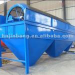 Compost drum screening machine