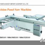 wood cutting panel saw SH6132ZGO with 3200x320mm Europe Style Column Guide Rail and 90degree tilting and 4kw motor