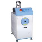 Plastic material vacuum hopper loader