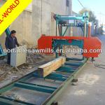 Manufactory!!! Lumber Making Machine Horizontal Band Sawmill (Electrical/Diesel)