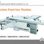 wood cutting panel saw SH6132TZG with Length of sliding table 3200x360mm and 4kw motor