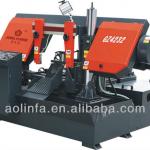 PLC control touch screen full automatic horizontal metal band saw machine GZ4232